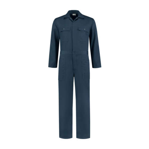 Kinderoverall polyester/katoen – Navy