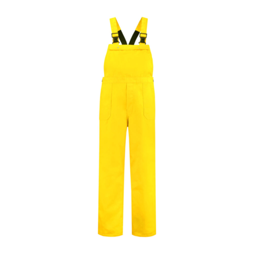 Tuinbroek polyester/katoen – Geel