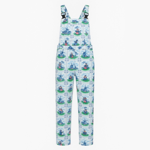 Tuinbroek polyester/katoen – Hollandprint